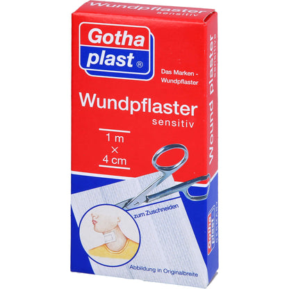 GOTHAPLAST Wundpfl.sensitiv 4 cmx1 m geschnitten 1 St