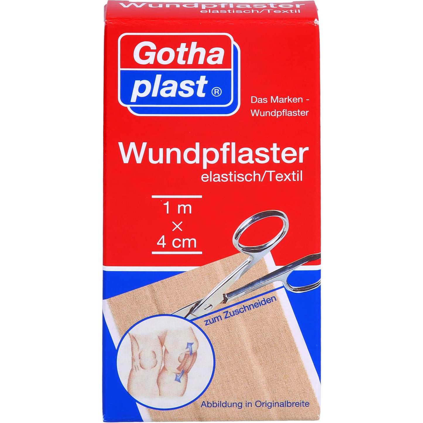 GOTHAPLAST Wundpfl.elast.4 cmx1 m geschnitten 1 St