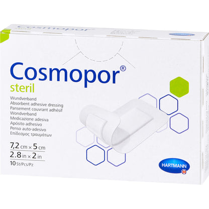 COSMOPOR steril Wundverband 5x7,2 cm 10 St