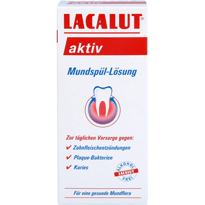 LACALUT aktiv Mundspül-Lösung 300 ml