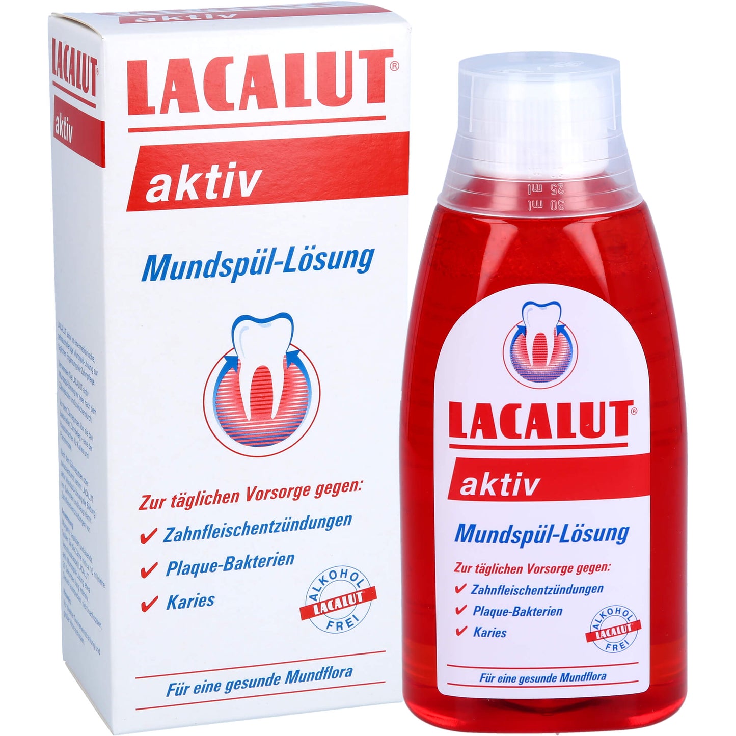 LACALUT aktiv Mundspül-Lösung 300 ml