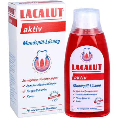 LACALUT aktiv Mundspül-Lösung 300 ml