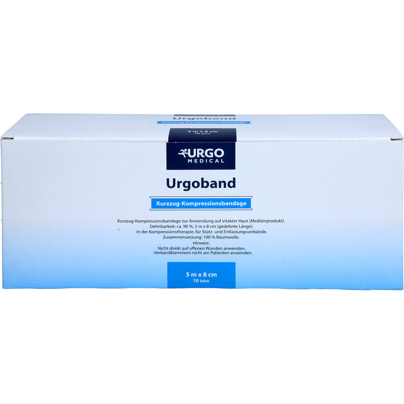 URGOBAND KURZZUG 5MX8CM LO 10 St