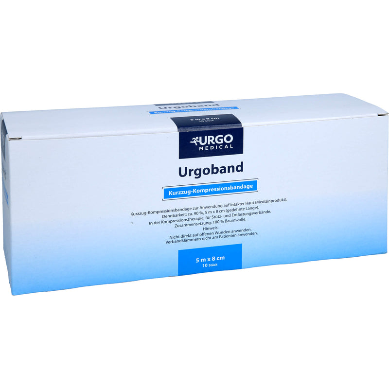 URGOBAND KURZZUG 5MX8CM LO 10 St