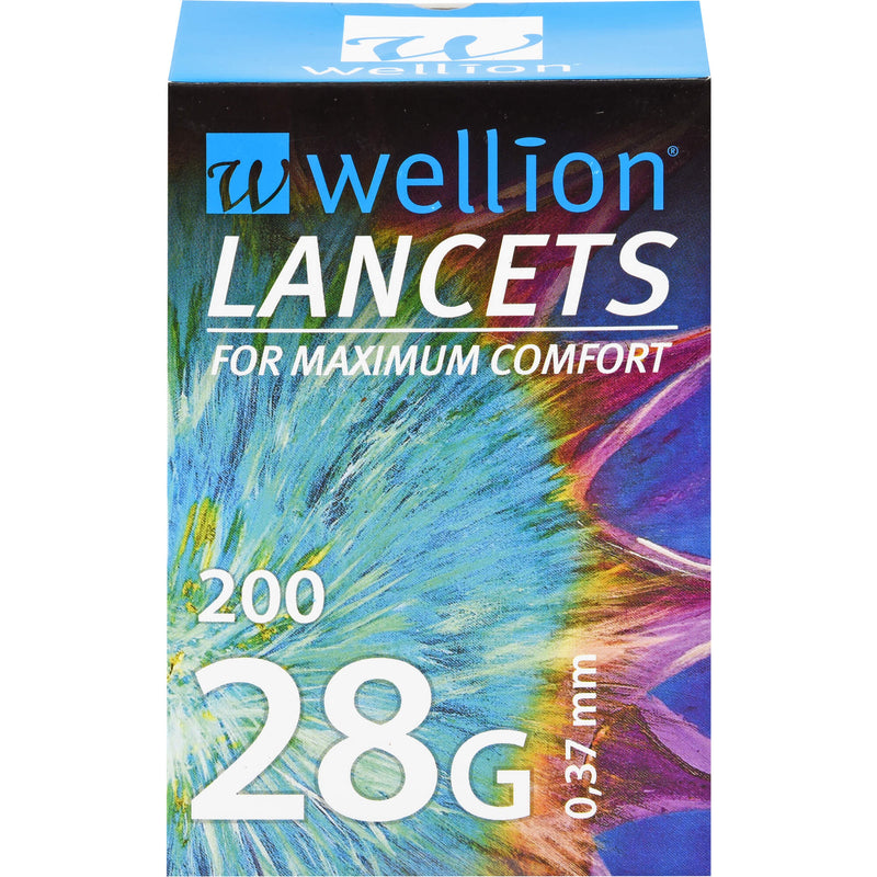 WELLION 28G LANCETS 200 St