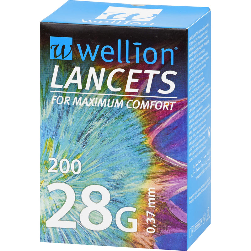 WELLION 28G LANCETS 200 St