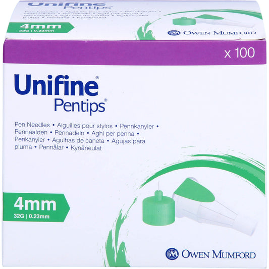 UNIFINE Pentips Kanüle 32 G 4 mm 100 St
