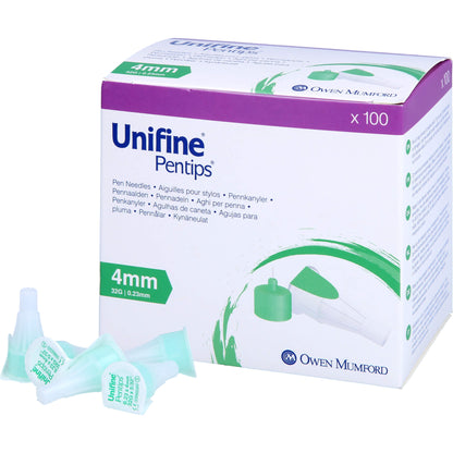 UNIFINE Pentips Kanüle 32 G 4 mm 100 St