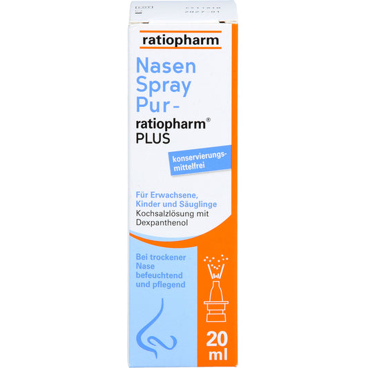 NASENSPRAY PUR-ratiopharm PLUS 20 ml