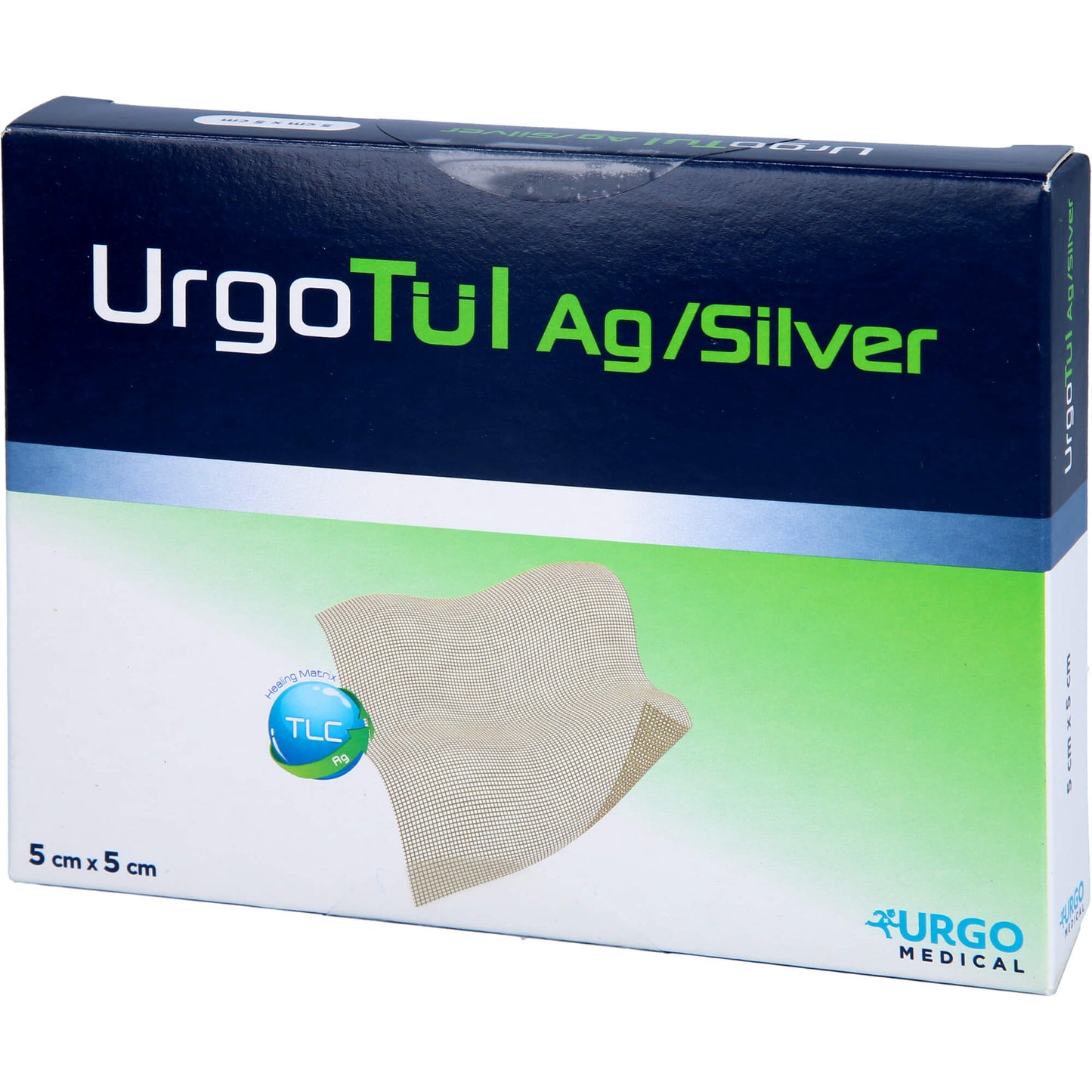 URGOTÜL Silver 5x5 cm Wundgaze 10 St