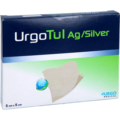 URGOTÜL Silver 5x5 cm Wundgaze 10 St