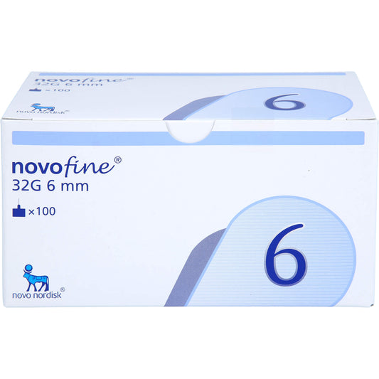NOVOFINE Nadeln 32 G 6 mm 100 St