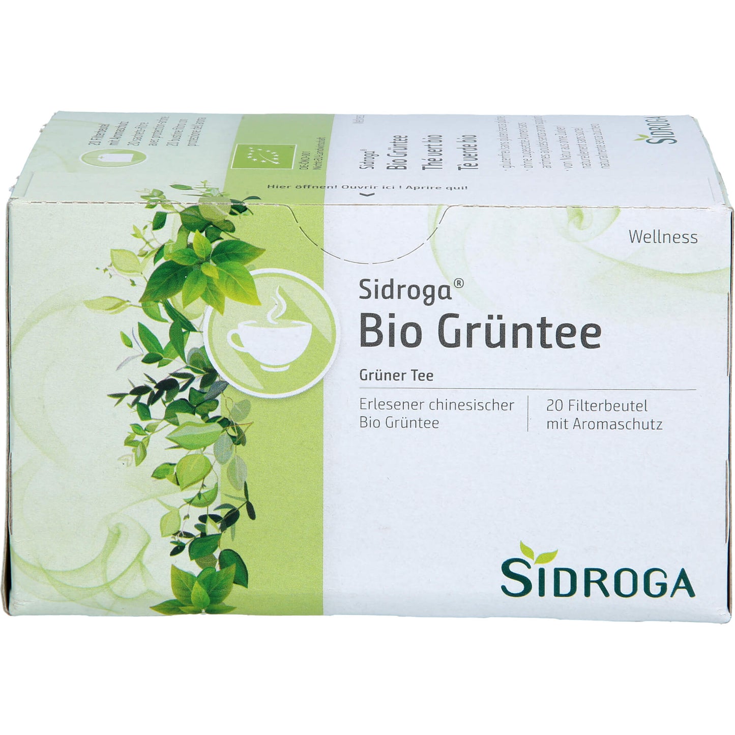 SIDROGA Wellness Grüntee Filterbeutel 20X1.7 g