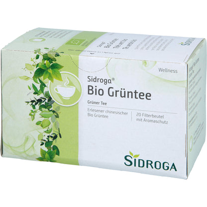 SIDROGA Wellness Grüntee Filterbeutel 20X1.7 g