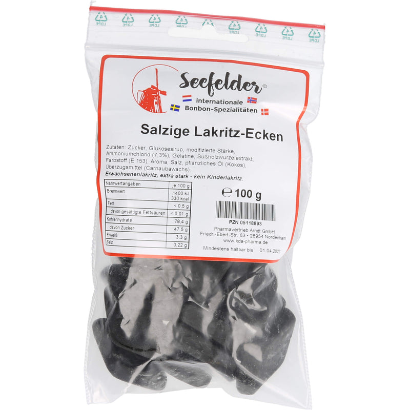 SEEFELDER SALZ LAKRITZ ECK 100 g