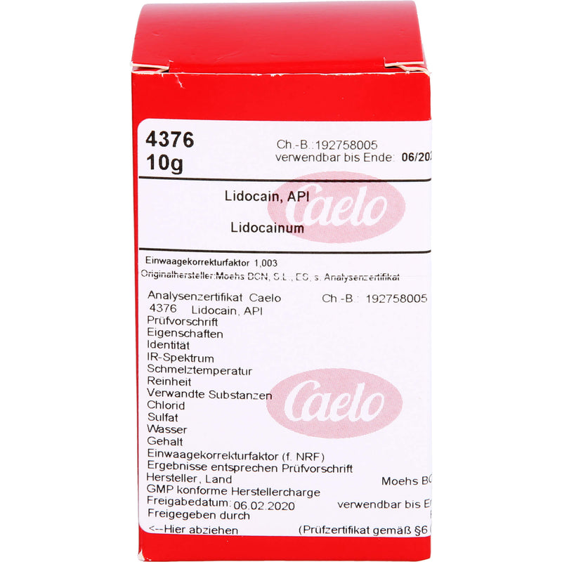 LIDOCAIN BASE 10 g