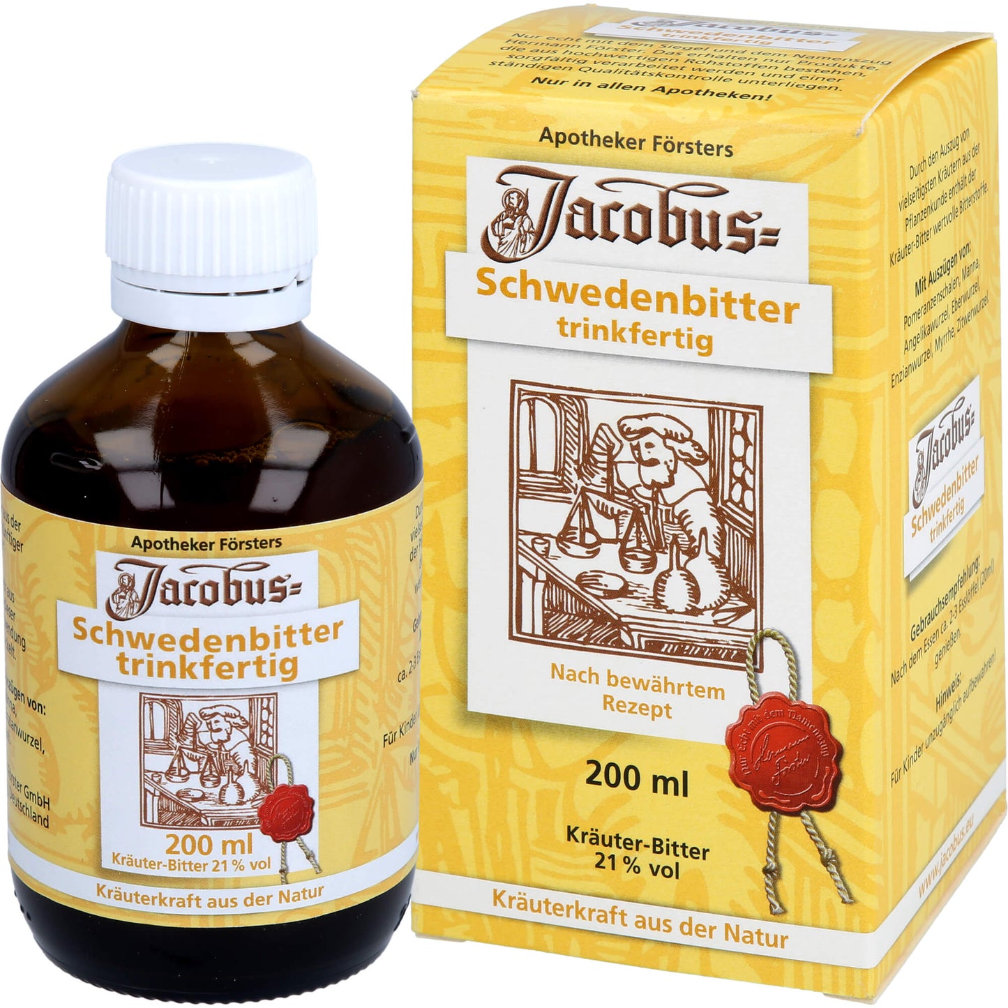 JACOBUS Schwedenbitter trinkfertig 200 ml
