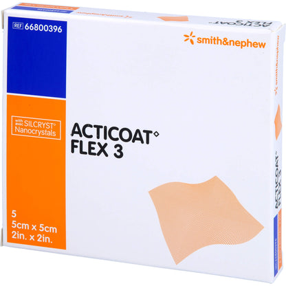 ACTICOAT Flex 3 5x5 cm Verband 5 St