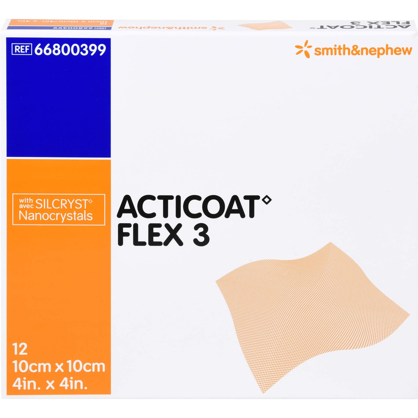 ACTICOAT Flex 3 10x10 cm Verband 12 St