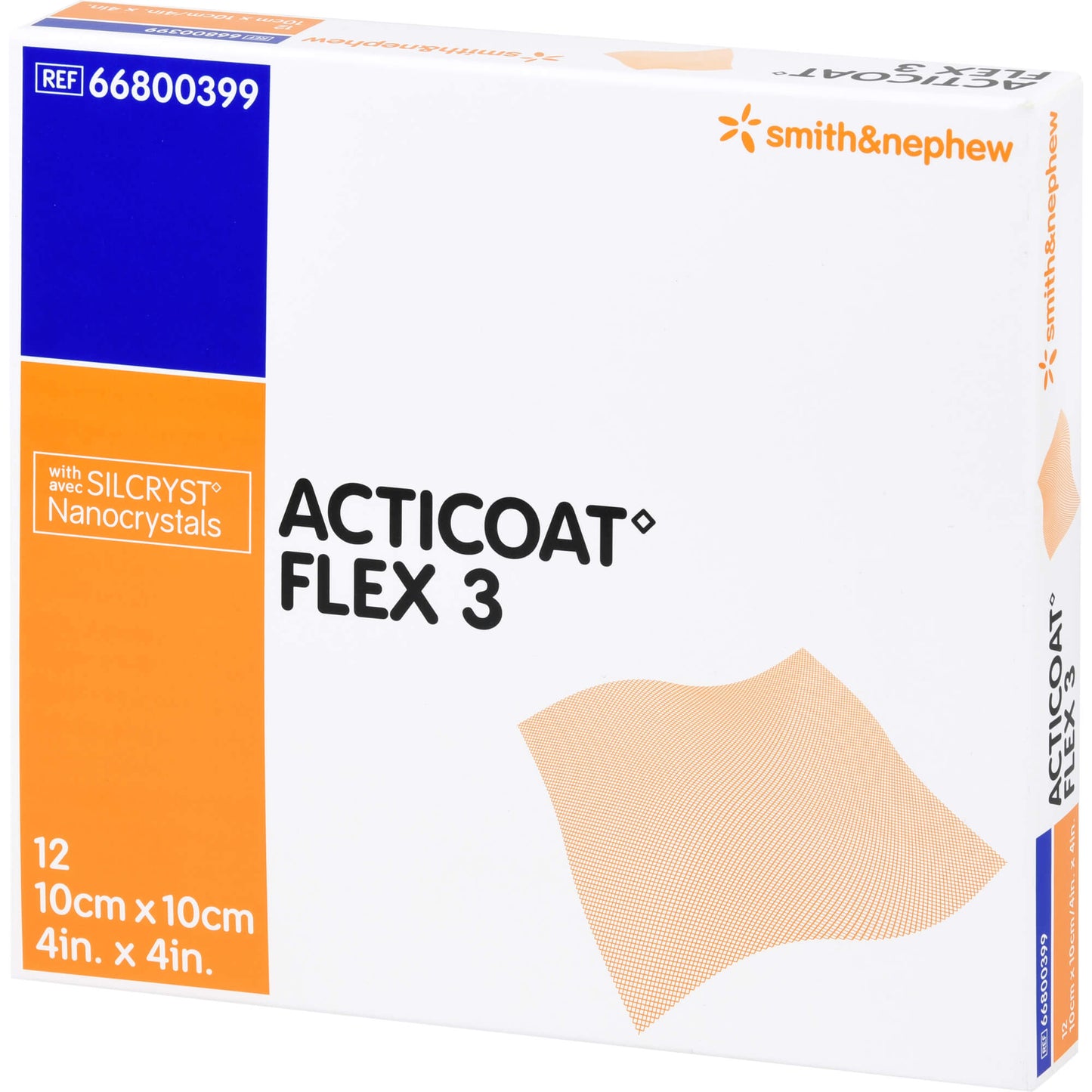 ACTICOAT Flex 3 10x10 cm Verband 12 St