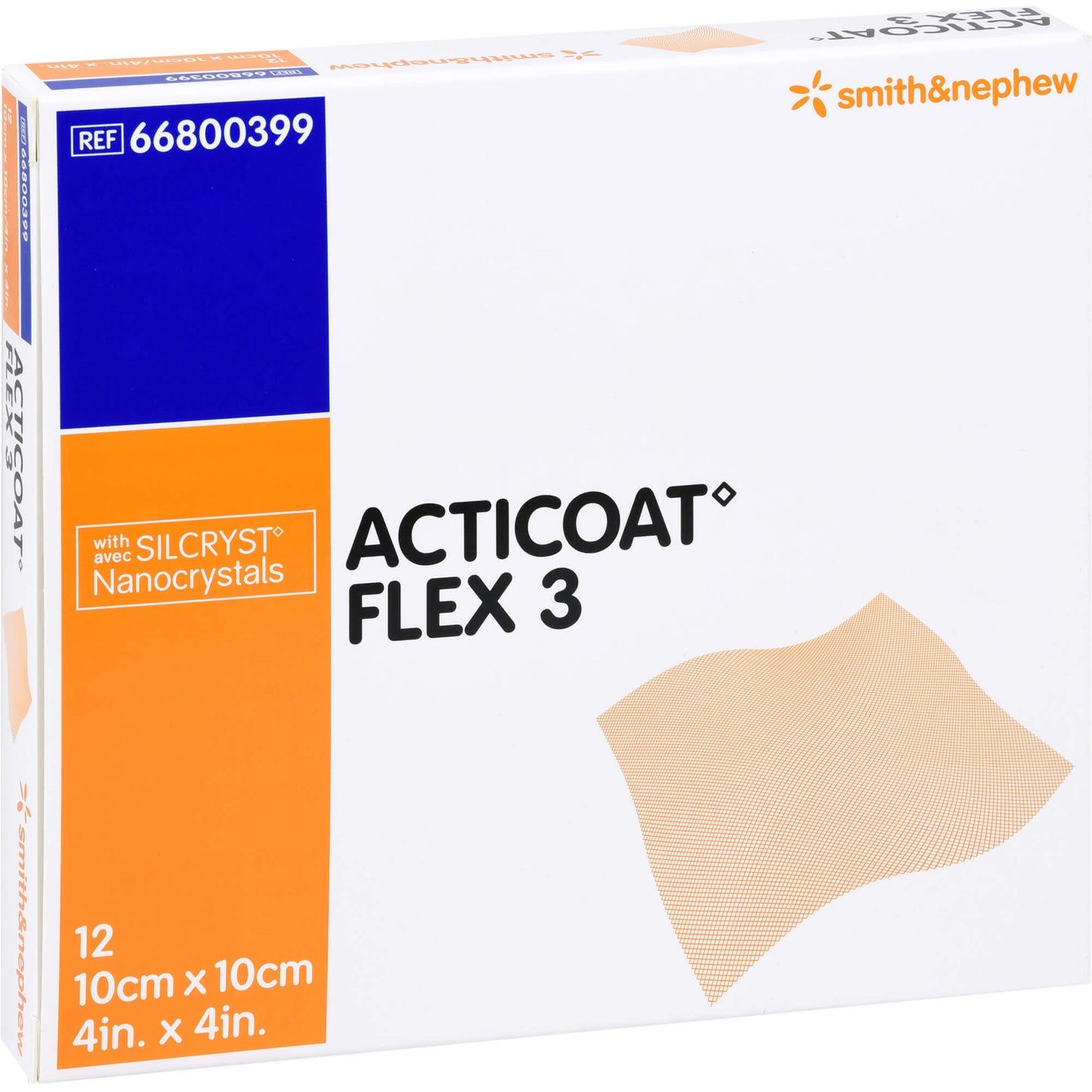 ACTICOAT Flex 3 10x10 cm Verband 12 St