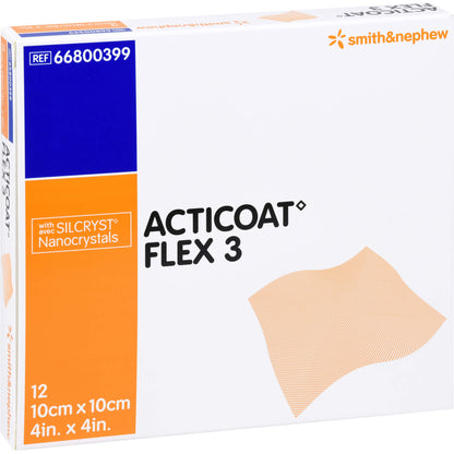 ACTICOAT Flex 3 10x10 cm Verband 12 St