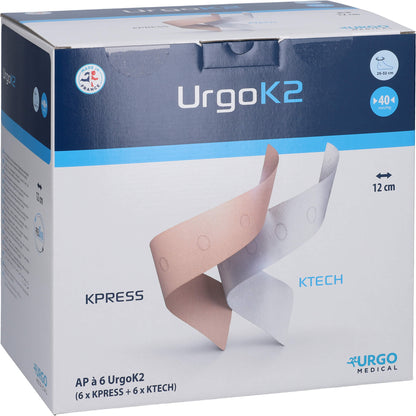 URGOK2 Kompr.Syst.12cm Knöchelumf.25-32cm 6 St