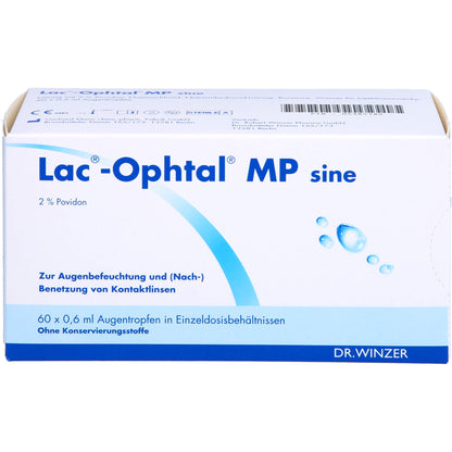 LAC OPHTAL MP sine Augentropfen 60X0.6 ml