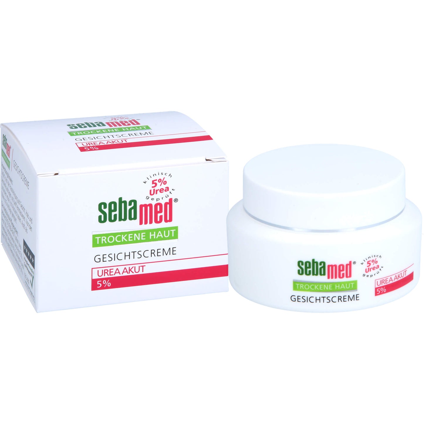 SEBAMED Trockene Haut 5% Urea akut Gesichtscreme 50 ml
