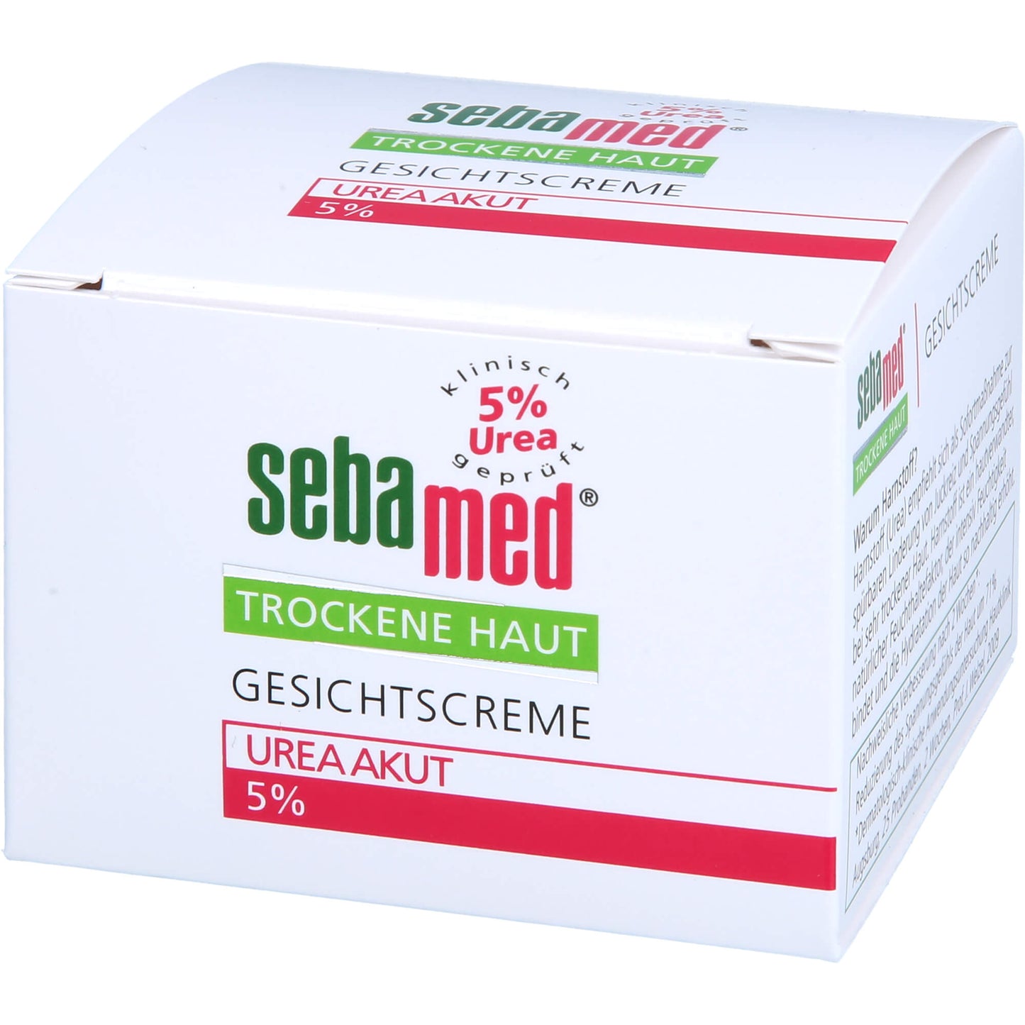 SEBAMED Trockene Haut 5% Urea akut Gesichtscreme 50 ml
