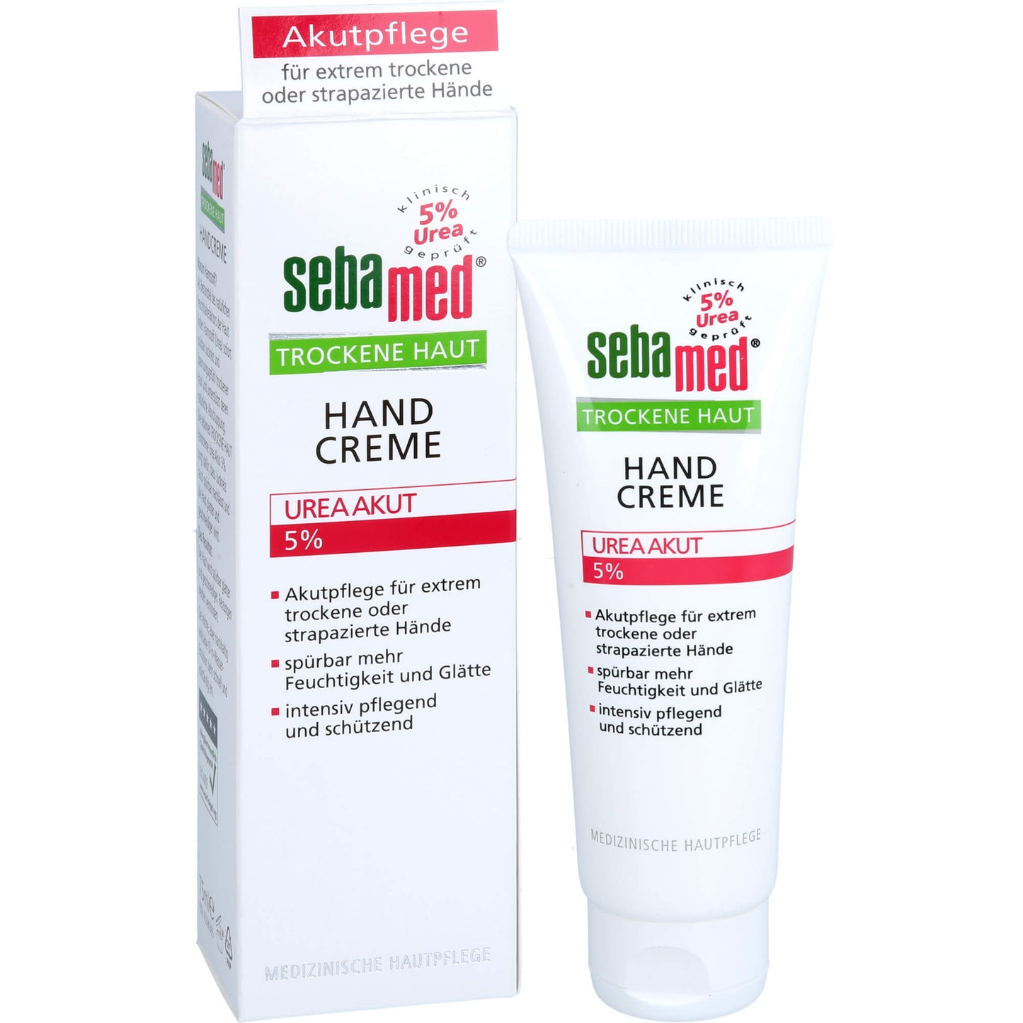SEBAMED Trockene Haut 5% Urea akut Handcreme 75 ml