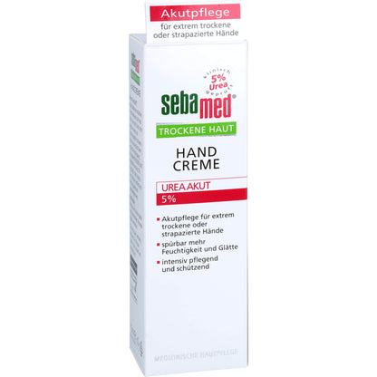 SEBAMED Trockene Haut 5% Urea akut Handcreme 75 ml