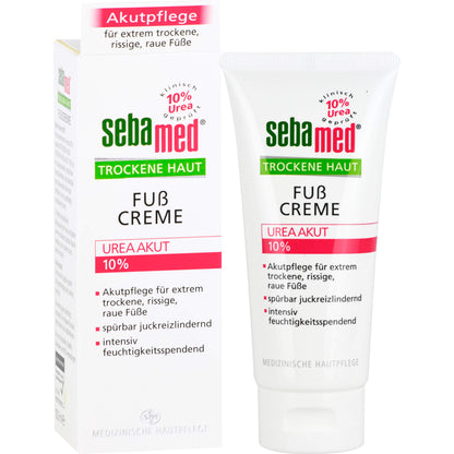 SEBAMED Trockene Haut 10% Urea akut Fußcreme 100 ml