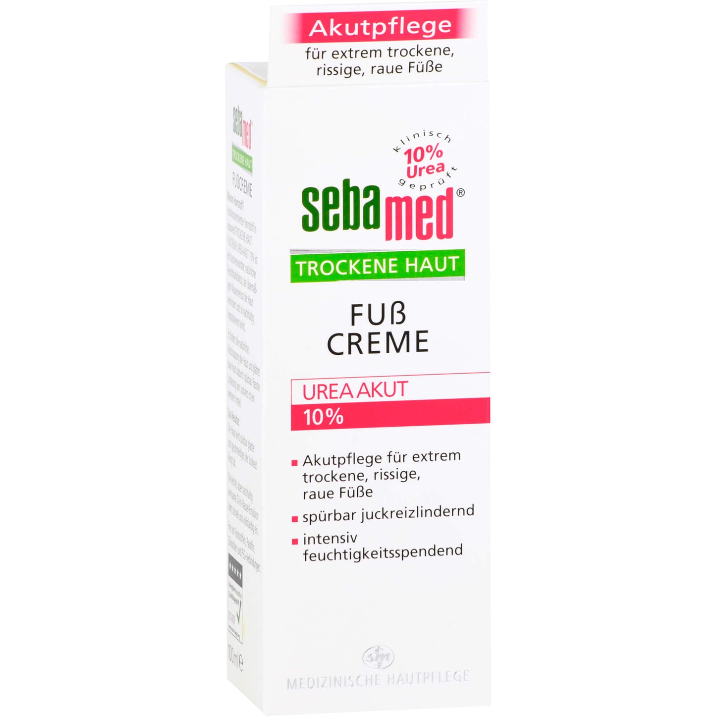 SEBAMED Trockene Haut 10% Urea akut Fußcreme 100 ml