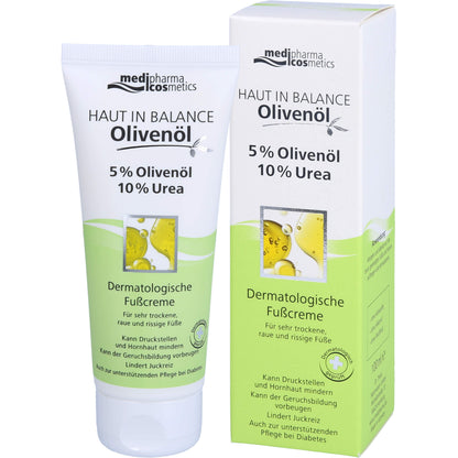 HAUT IN BALANCE Olivenöl Fußcr.5%Oliven.10%Urea 100 ml
