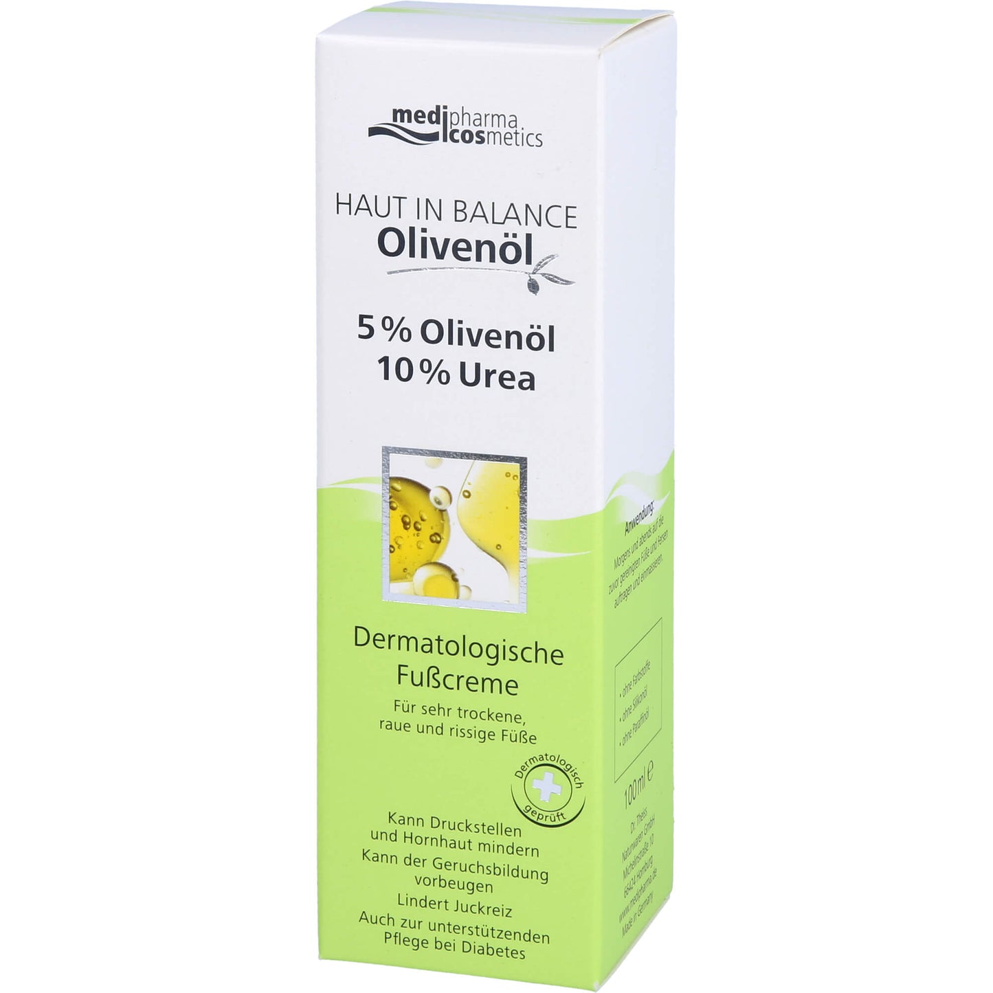 HAUT IN BALANCE Olivenöl Fußcr.5%Oliven.10%Urea 100 ml
