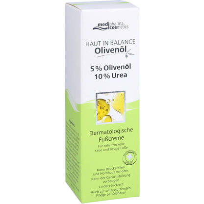 HAUT IN BALANCE Olivenöl Fußcr.5%Oliven.10%Urea 100 ml