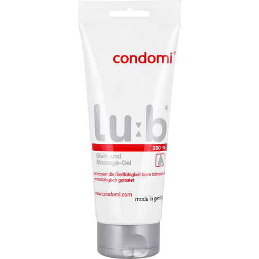 CONDOMI Lub Gleit- u.Massagegel 200 ml