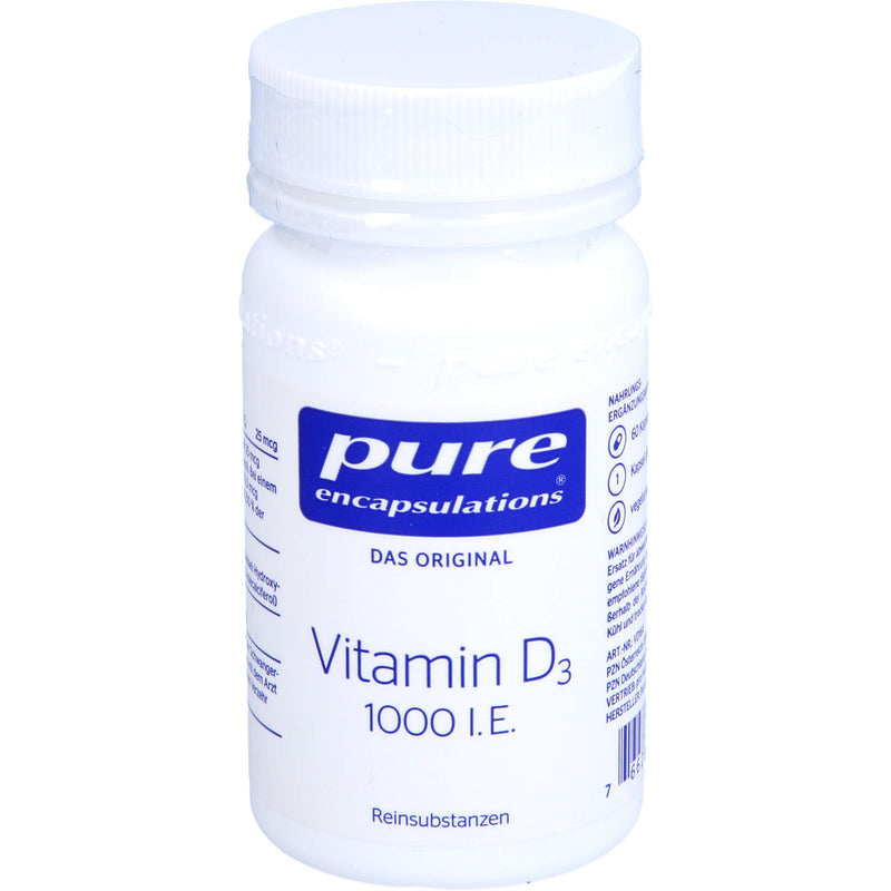 PURE ENCAP VIT D3 1000 IE 60 St