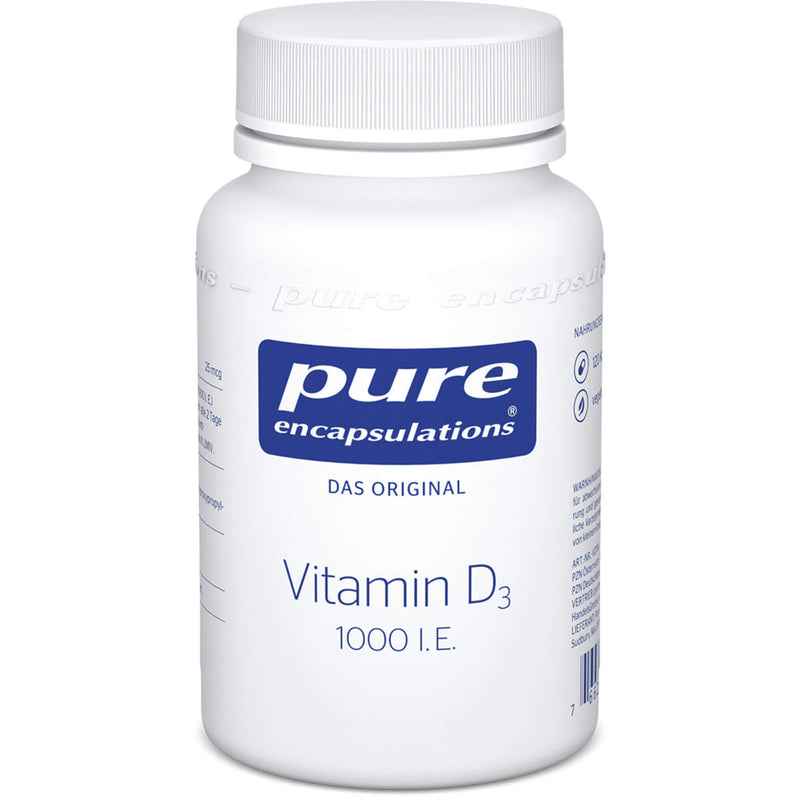 PURE ENCAP VIT D3 1000 IE 120 St