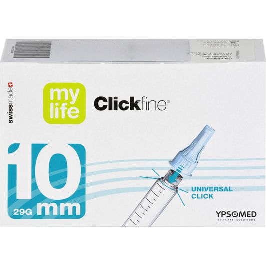 MYLIFE Clickfine Pen-Nadeln 10 mm 29 G 100 St