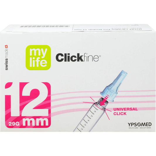 MYLIFE Clickfine Pen-Nadeln 12 mm 29 G 100 St