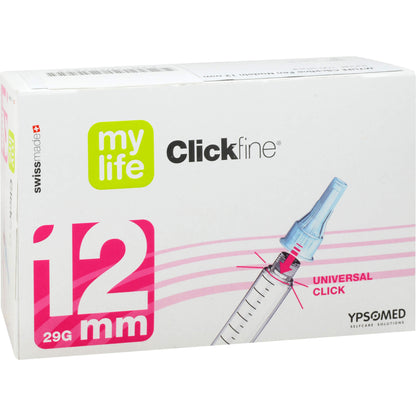 MYLIFE Clickfine Pen-Nadeln 29 G 12 mm 100 St