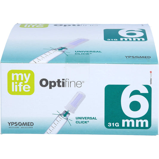 MYLIFE Optifine Pen-Nadeln 6 mm 100 St
