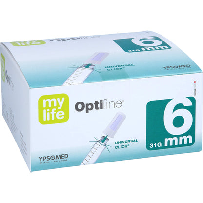 MYLIFE Optifine Pen-Nadeln 6 mm 100 St