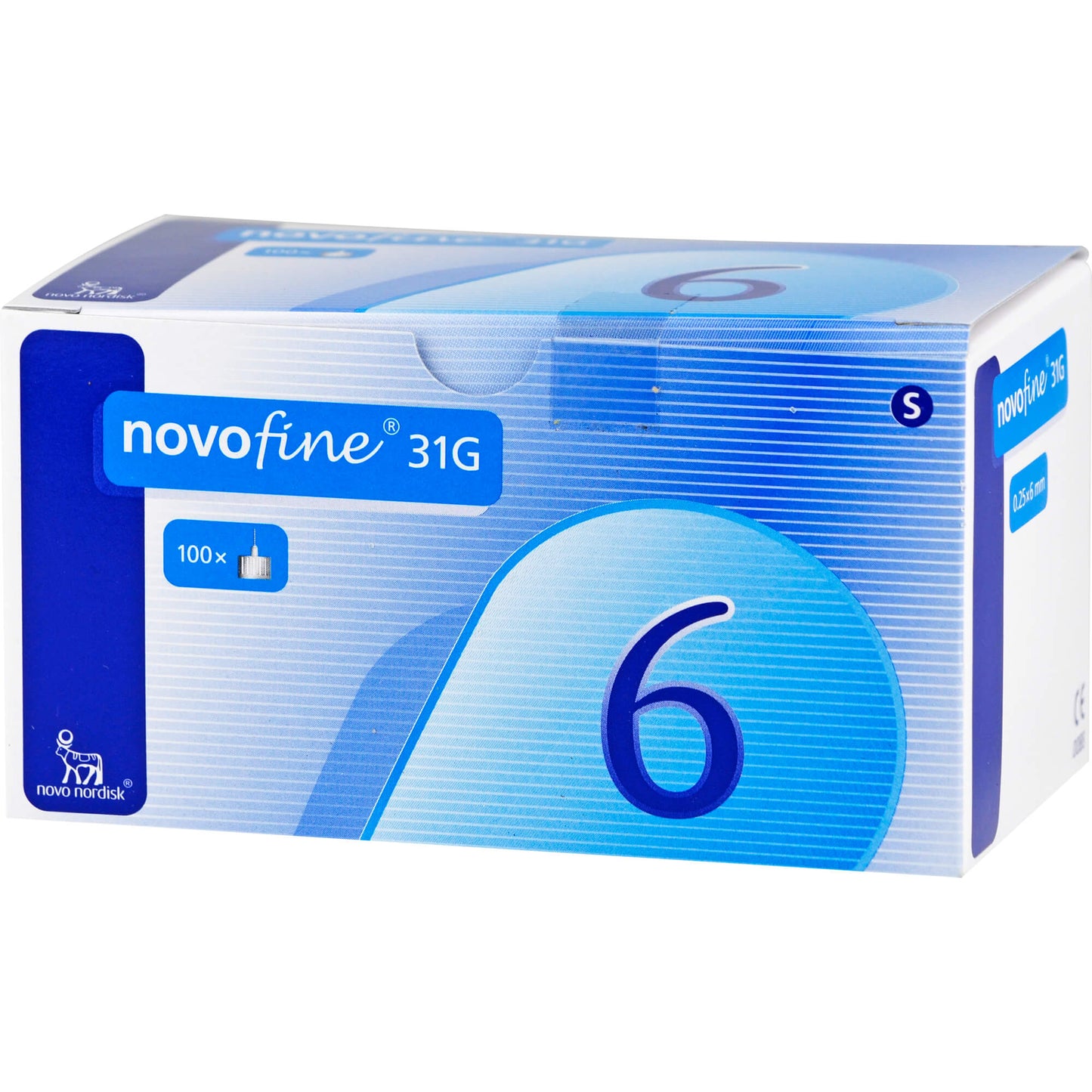 NOVOFINE Nadeln 0,25x6 mm 100 St