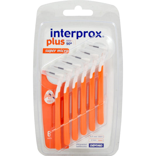 INTERPROX plus super micro orange Interdentalb. 6 St