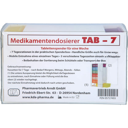 MEDIKAMENTENDOSIERER TAB-7 1 St