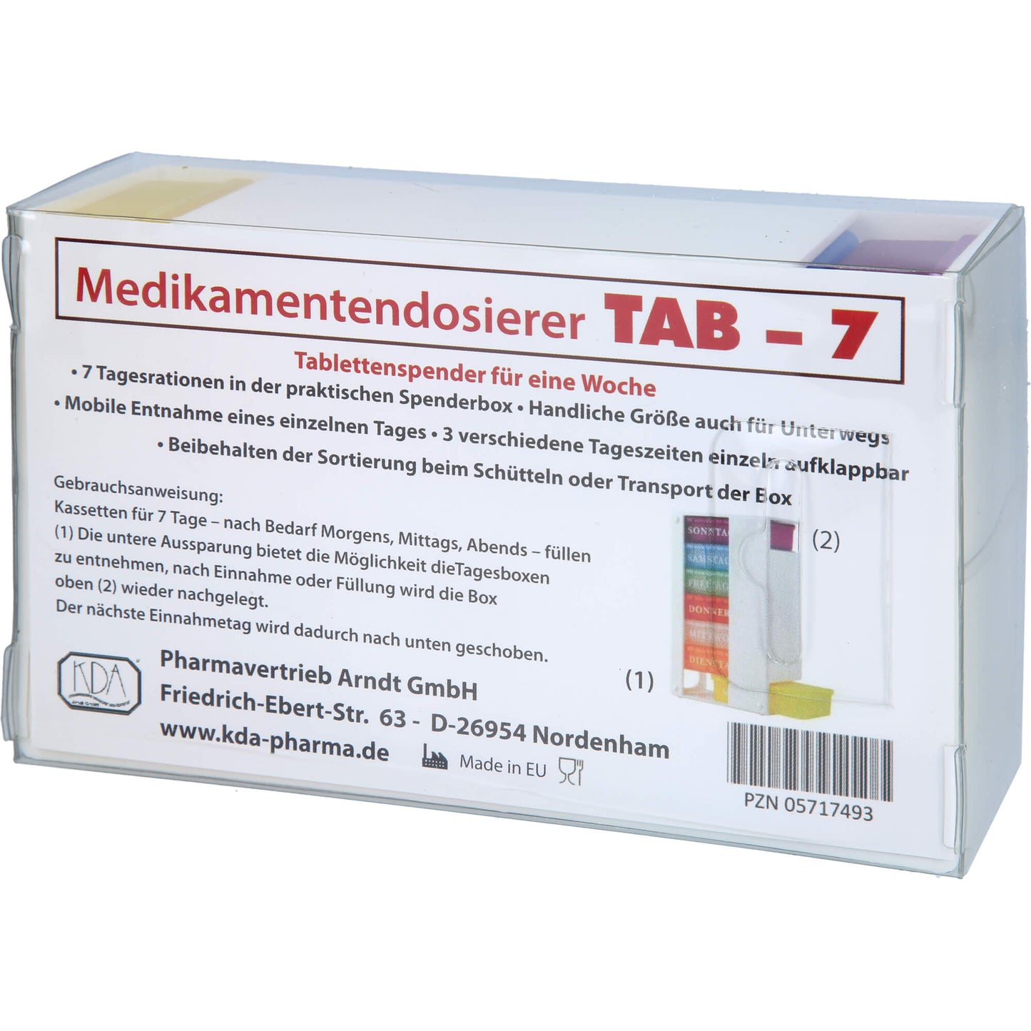 MEDIKAMENTENDOSIERER TAB-7 1 St