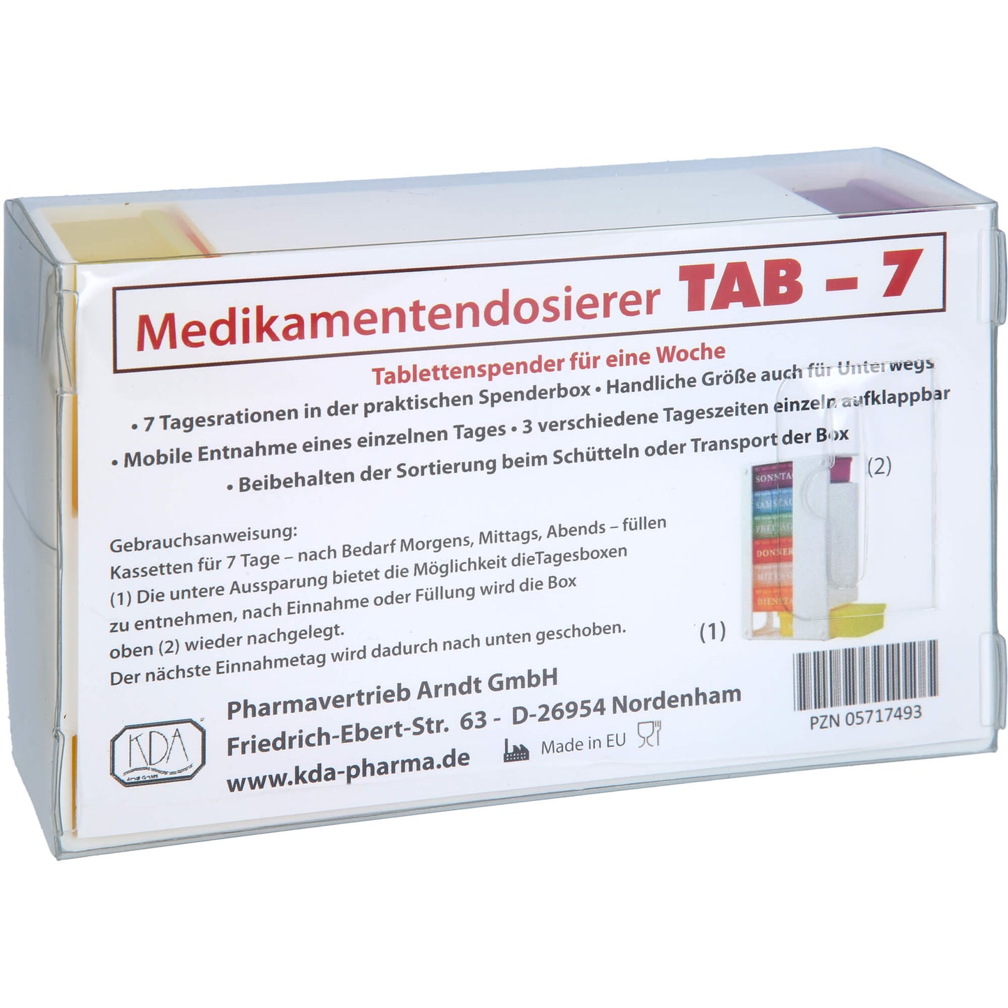 MEDIKAMENTENDOSIERER TAB-7 1 St